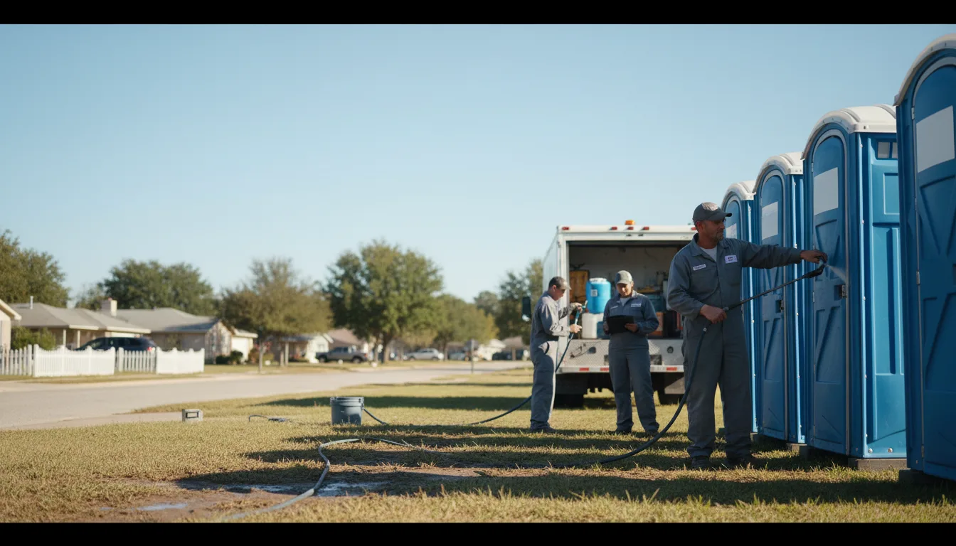 Long-Term Portable Toilet Rental in Glendale, WI near me
